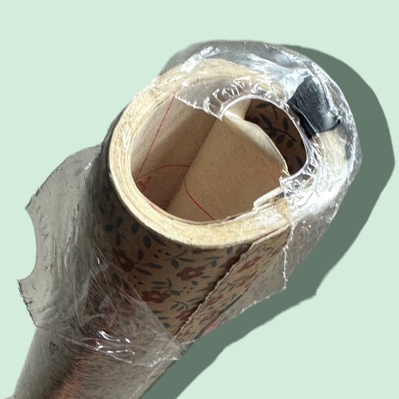 Vintage In Package Floral Print Contact Paper 13.5 Sq Feet Drawer Liner Crafts - Picture 5 of 9